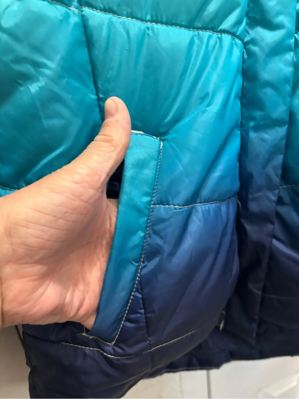 Justice ombre puffer
